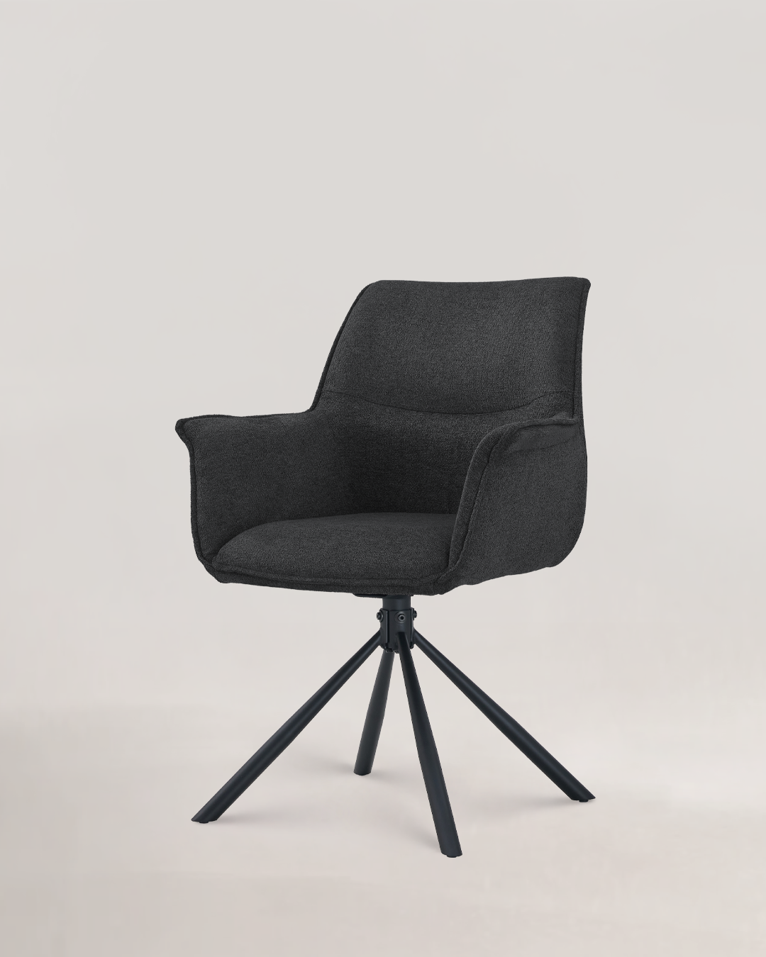 Velleda Dining Chair Dark Grey