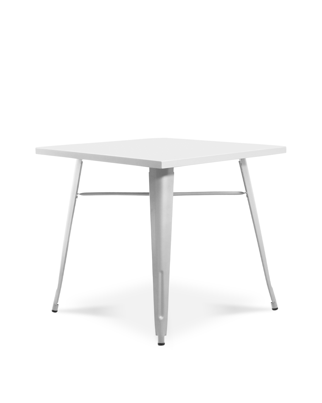 Table Lix en métal blanc