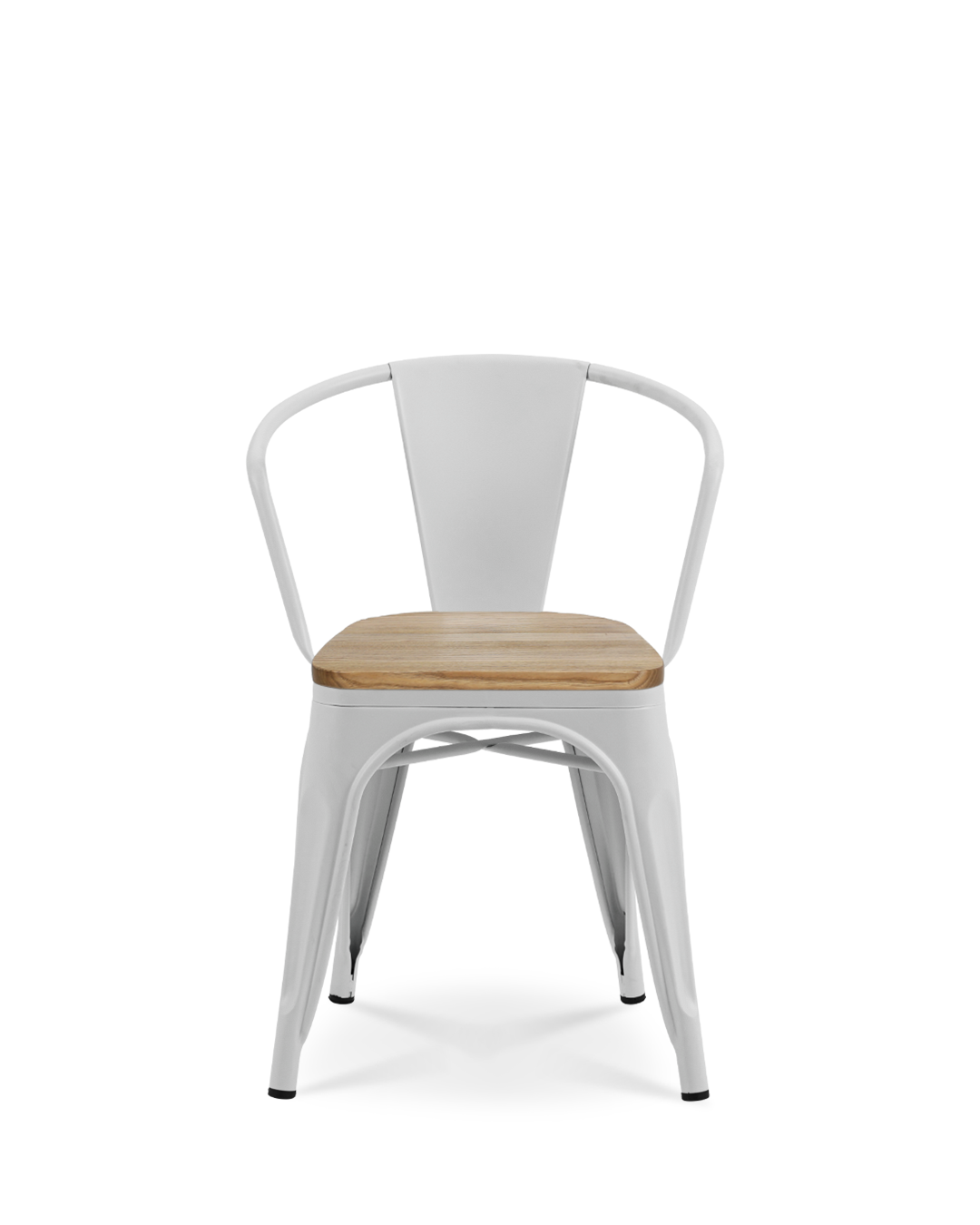 Lix Wood Armchair White