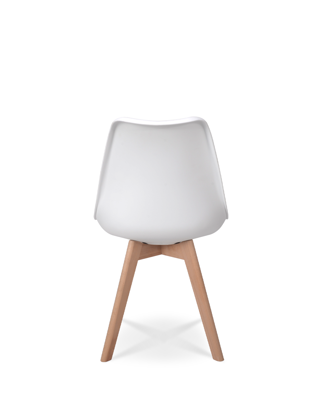 Tulip Design Chair Ivory White