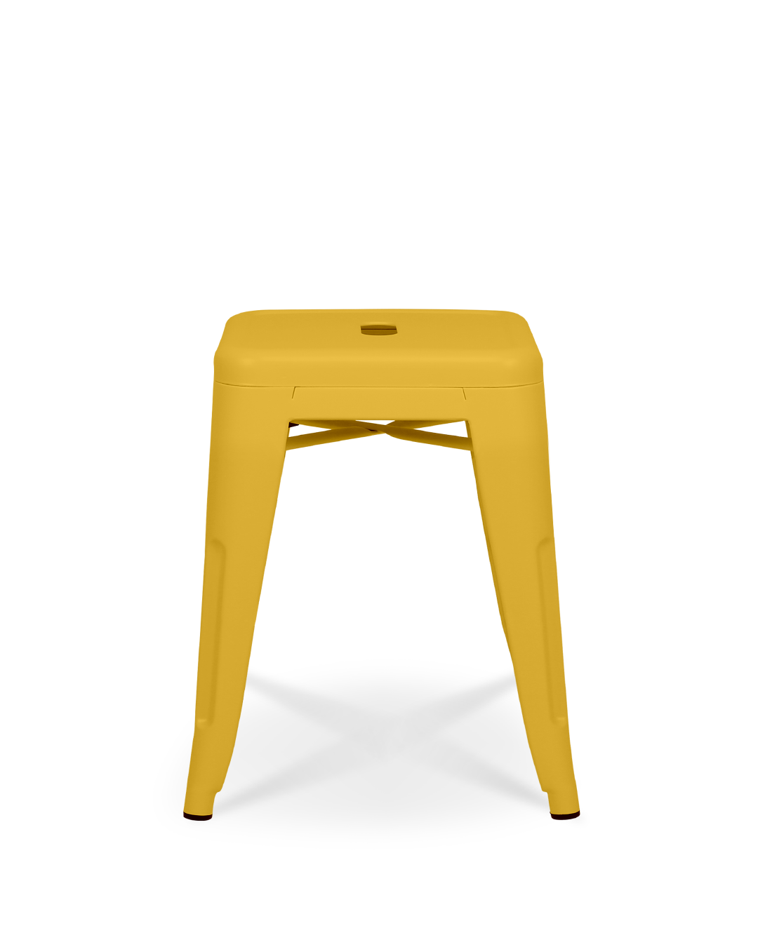 Tabouret LIX en métal jaune